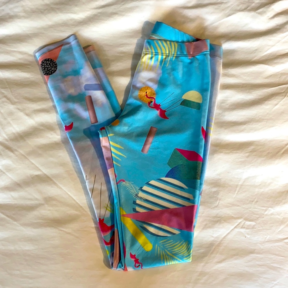 Poprageous Flamingo leggings